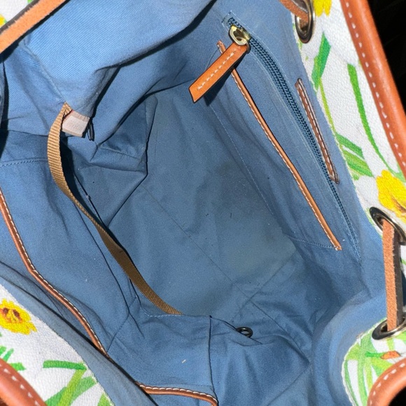 EUC DOONEY AND BOURKE DAFFODIL
LEATHER HANDBAG - Picture 8 of 9